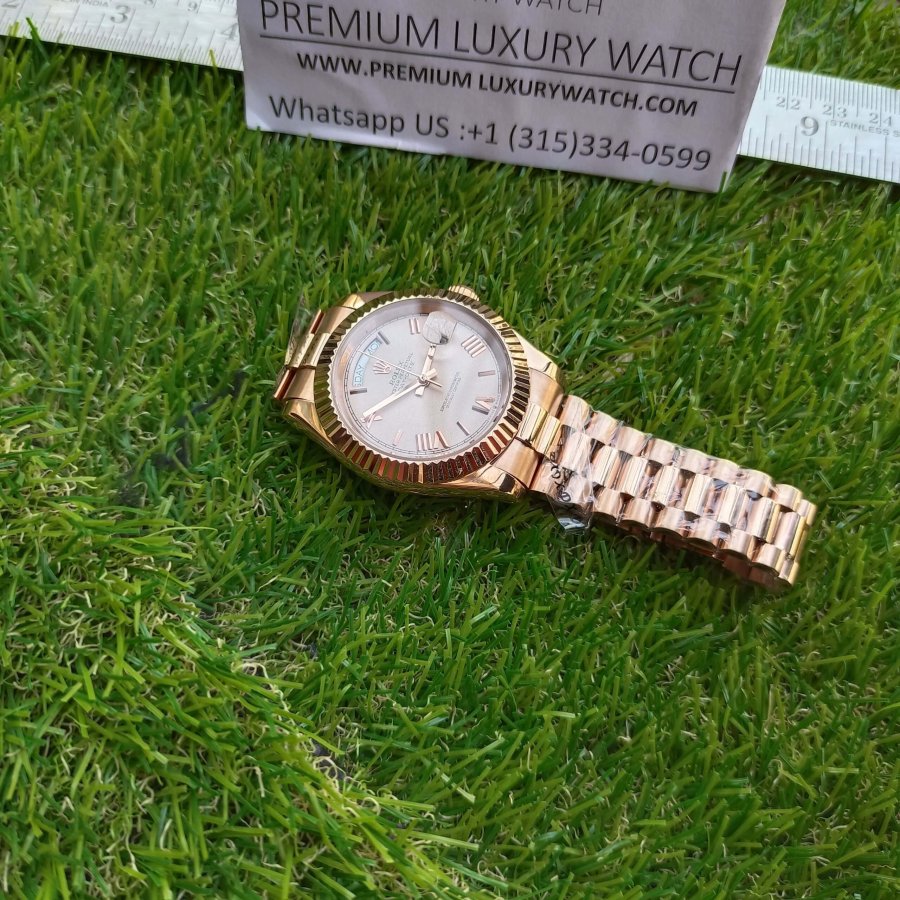 rolex day-date 40 everose gold