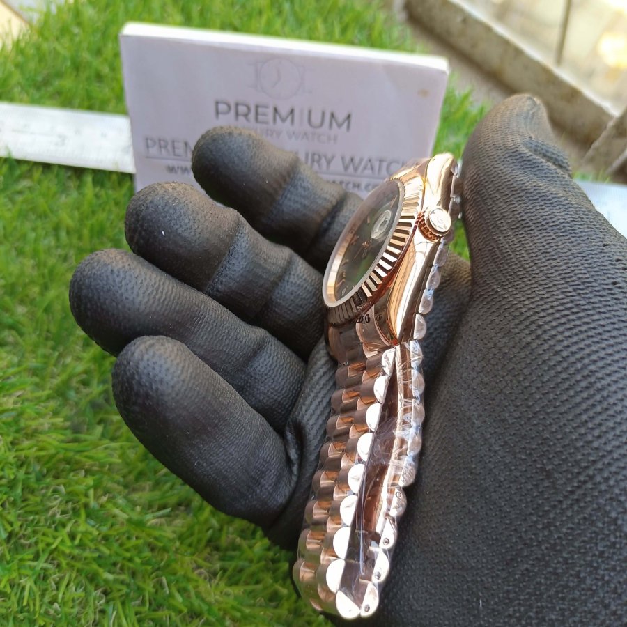 rolex day-date president fluted bezel