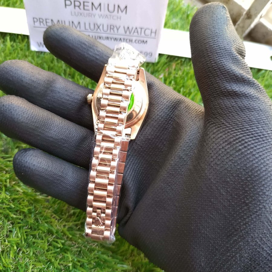 rolex datejust blue dial diamond