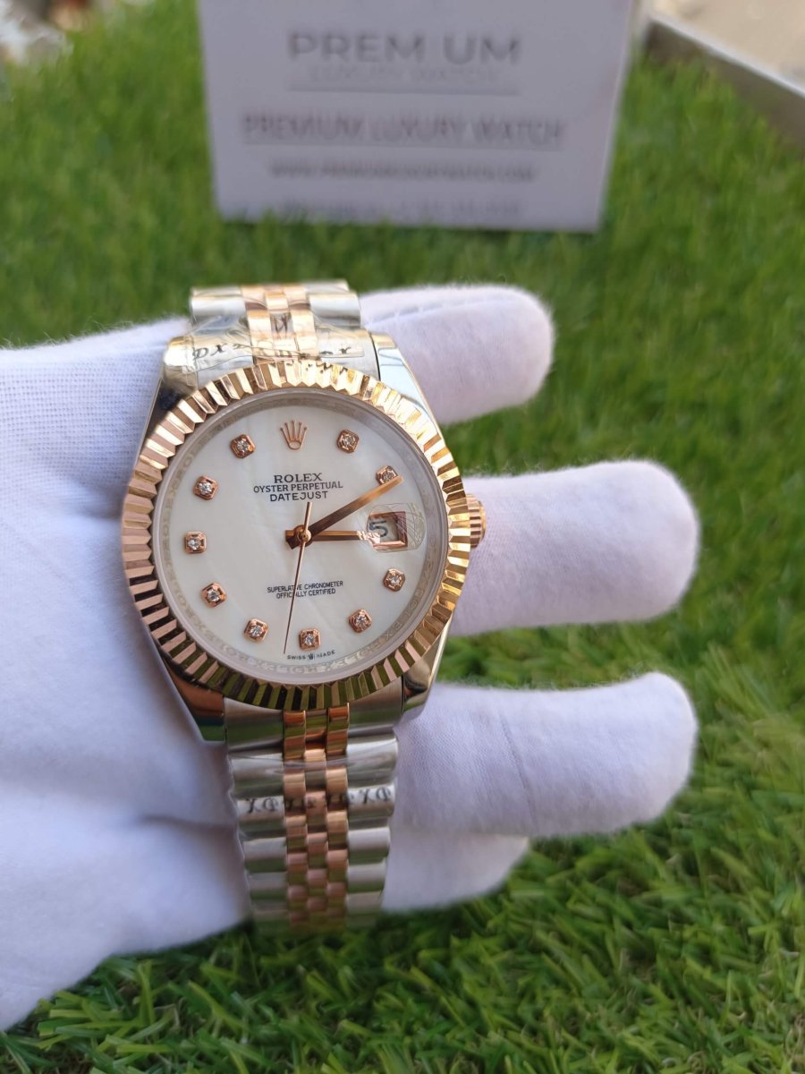 rolex datejust 41 blue dial jubilee fluted bezel