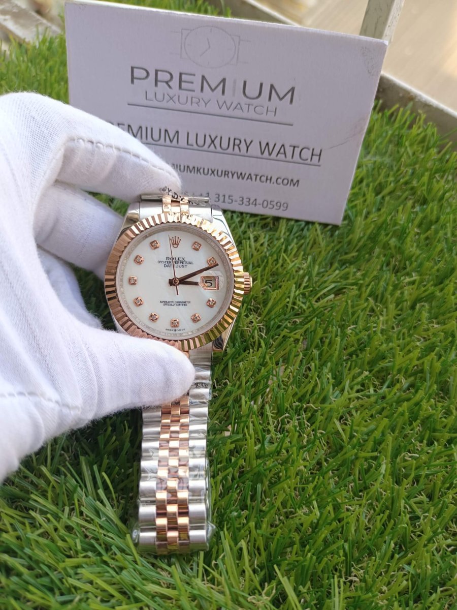 rolex datejust 41 rose gold jubilee