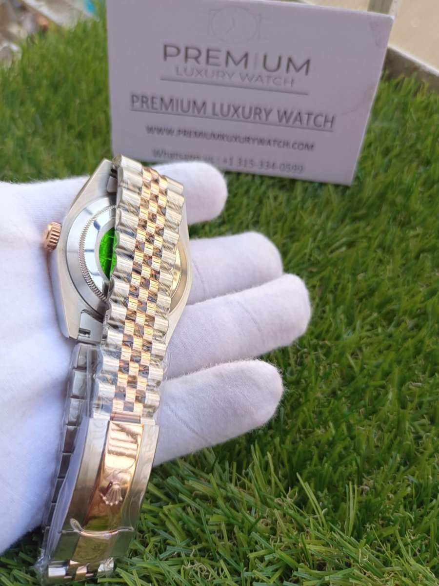 rolex datejust 41 rose gold jubilee