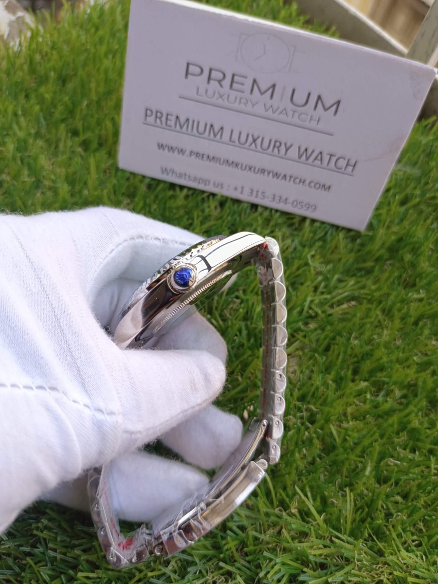 rolex date just 41 blue dial