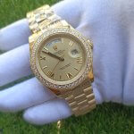 rolex day date ii stainless steel