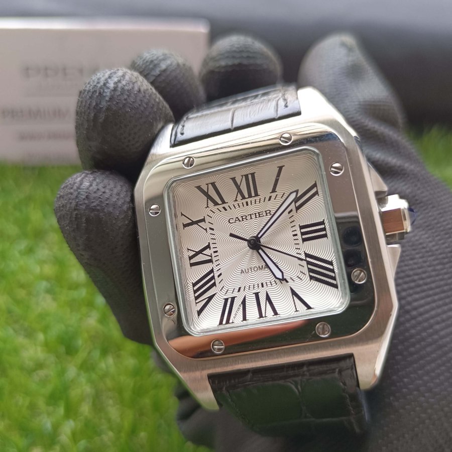cartier santos black
