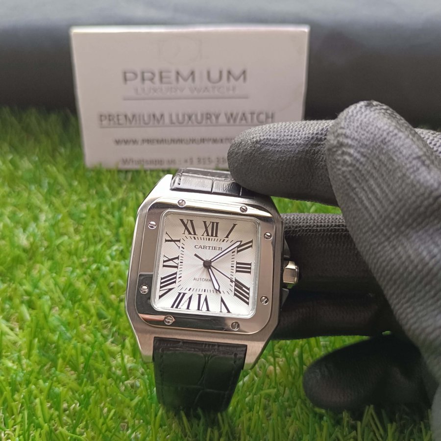 cartier santos black