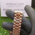 Eisenkiesel Rolex Day Date 2 Rose Gold Rolex 41MM Roman Diamond Dial Men's Watch