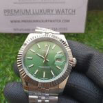 green face rolex watches