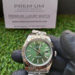 Green face Rolex Datejust