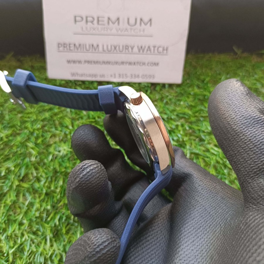omega seamaster blue strap