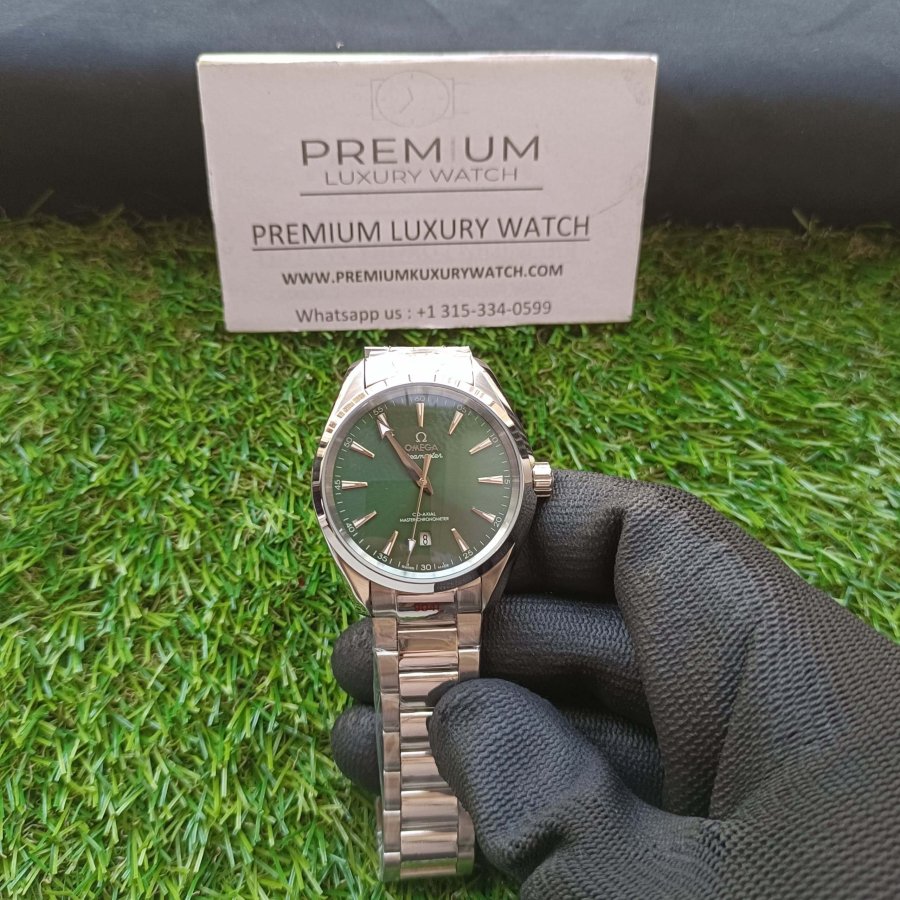 Omega seamaster aqua terra green 150m Co-Axial Master Chronometer 38 MM Men’s Wrist Watch