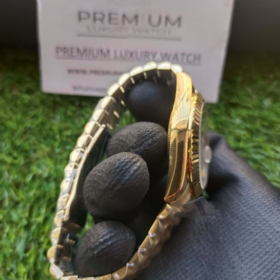 rolex day date green