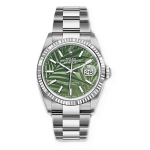 rolex datejust 41 green dial