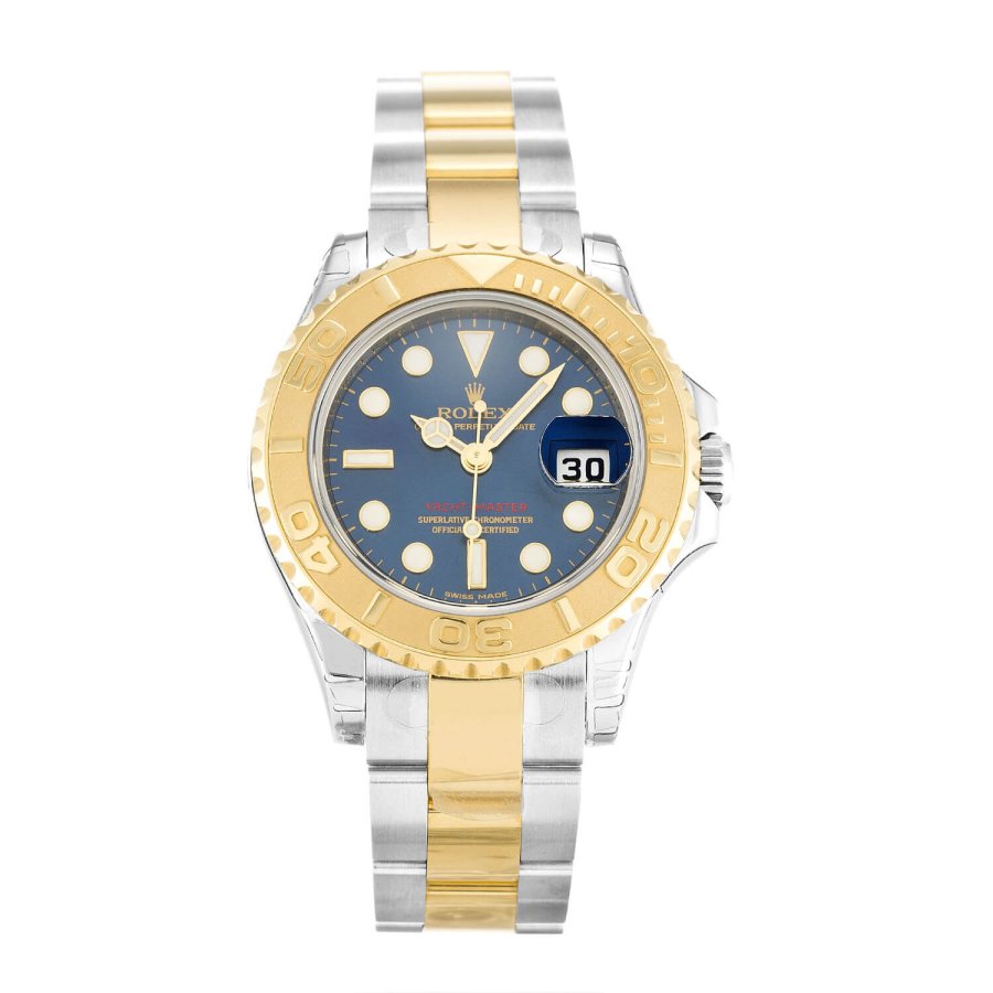 rolex yacht master blue