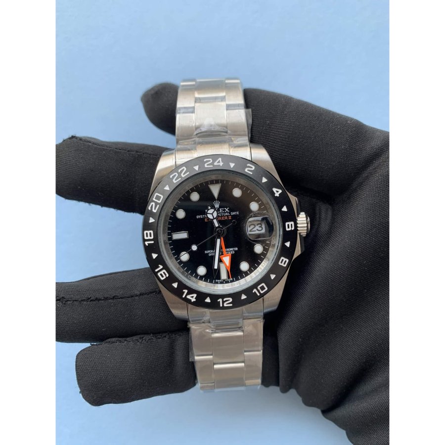 rolex explorer ii black dial