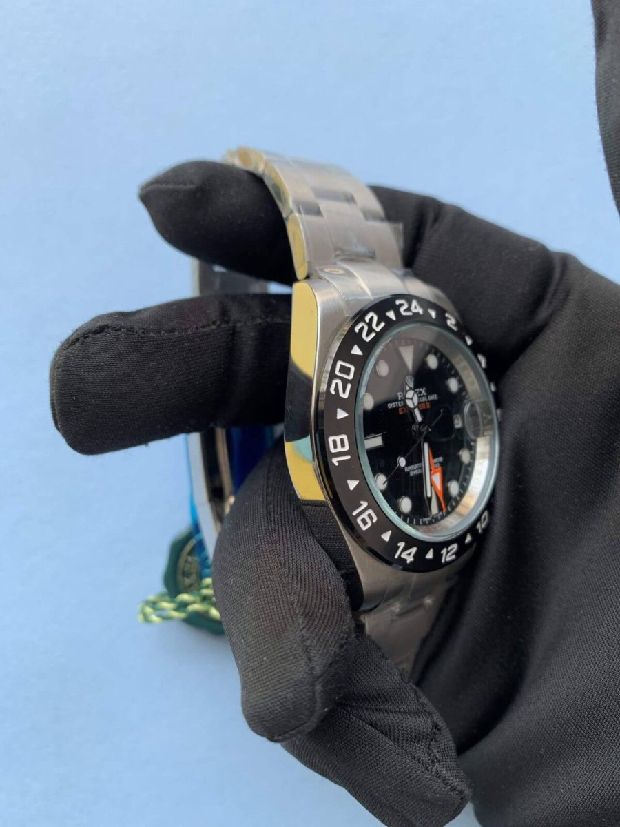 rolex explorer ii black dial