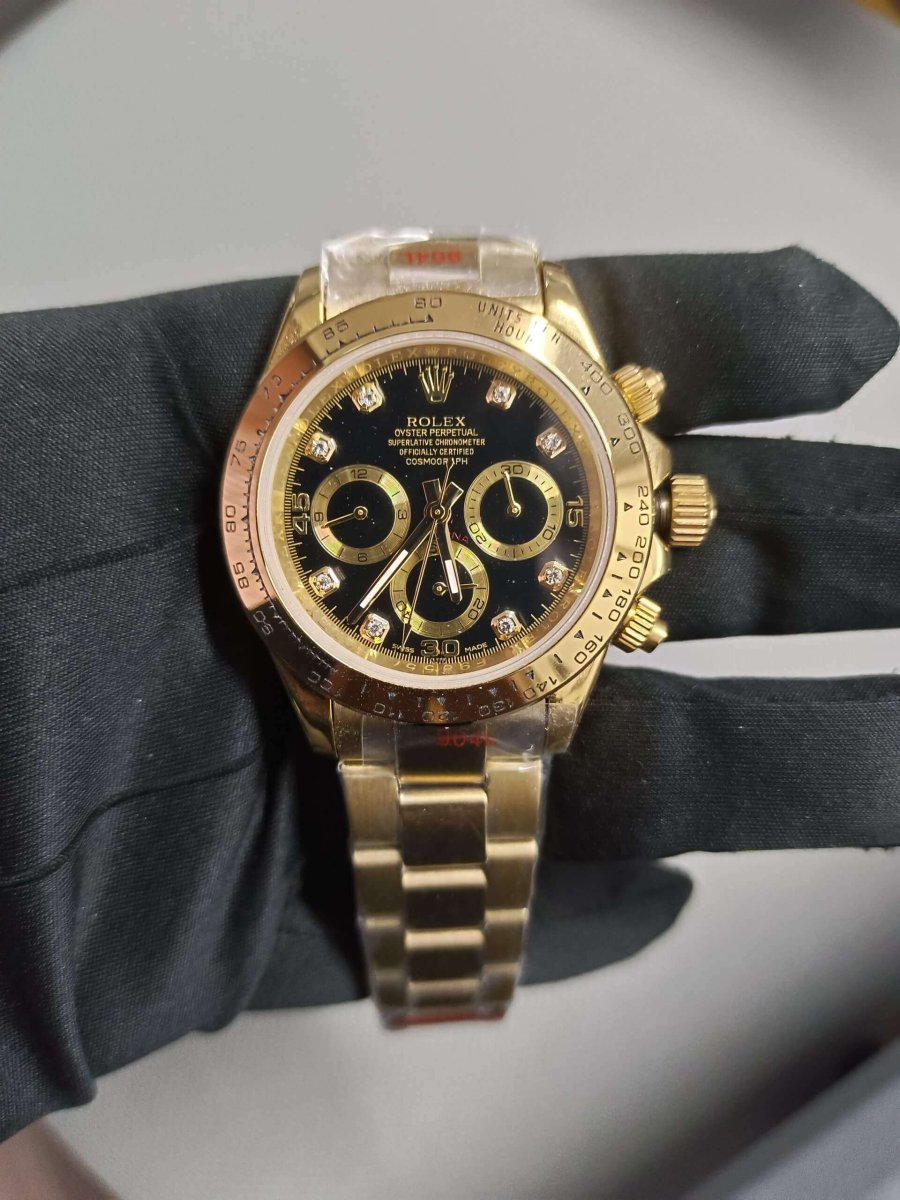 rolex daytona black