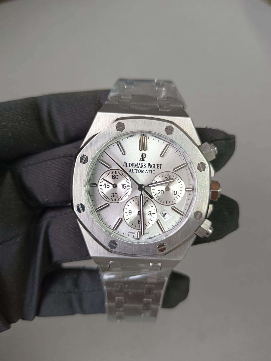 audemars piguet royal oak white dial