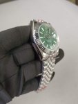rolex sky dweller green dial